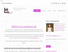 Tablet Screenshot of ladylikeschool.com